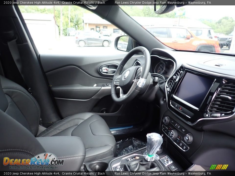 2020 Jeep Cherokee High Altitude 4x4 Granite Crystal Metallic / Black Photo #10