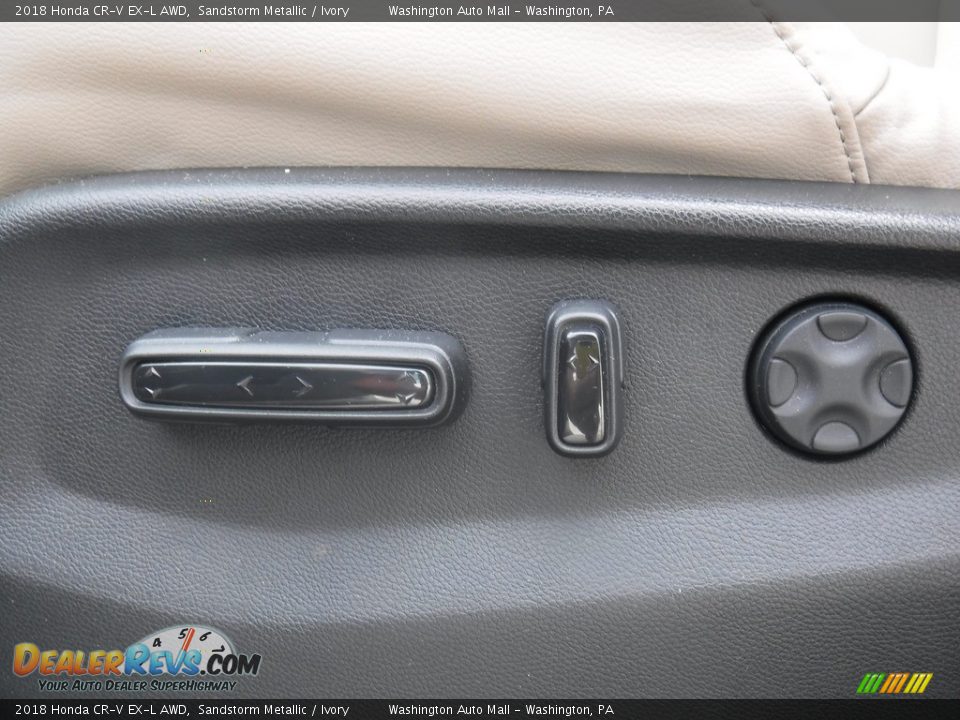2018 Honda CR-V EX-L AWD Sandstorm Metallic / Ivory Photo #18
