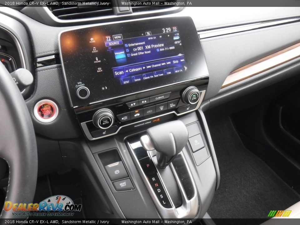 2018 Honda CR-V EX-L AWD Sandstorm Metallic / Ivory Photo #20
