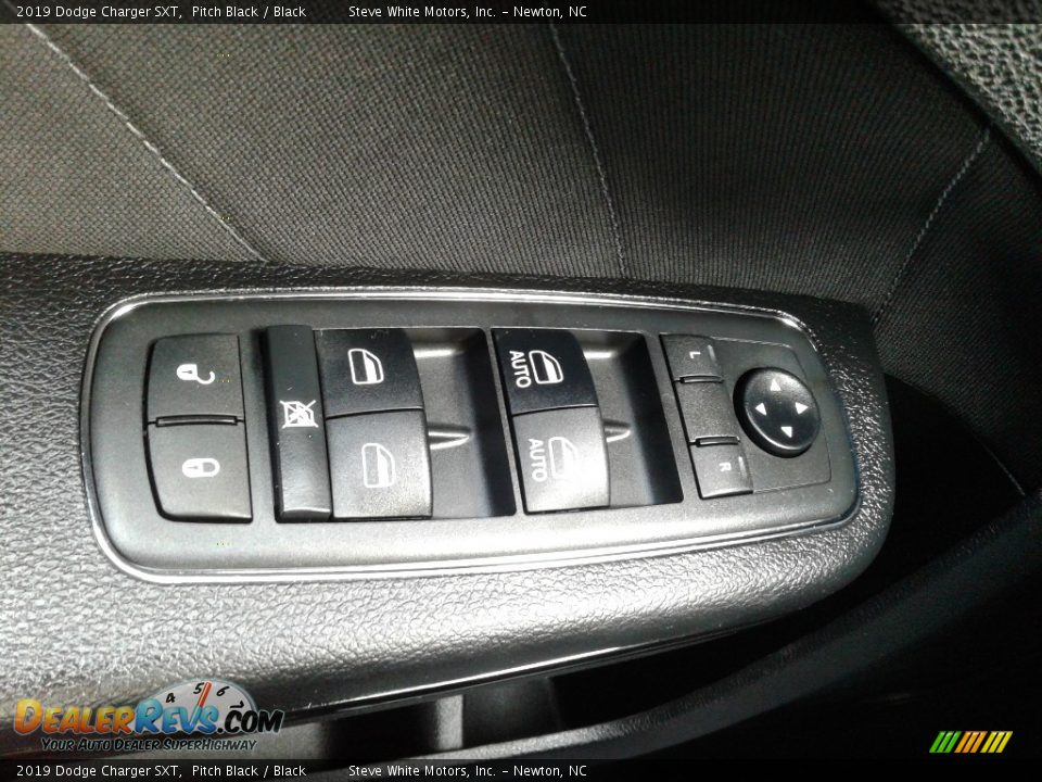2019 Dodge Charger SXT Pitch Black / Black Photo #11
