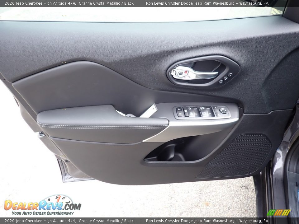 2020 Jeep Cherokee High Altitude 4x4 Granite Crystal Metallic / Black Photo #15