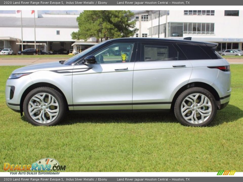 2020 Land Rover Range Rover Evoque S Indus Silver Metallic / Ebony Photo #6