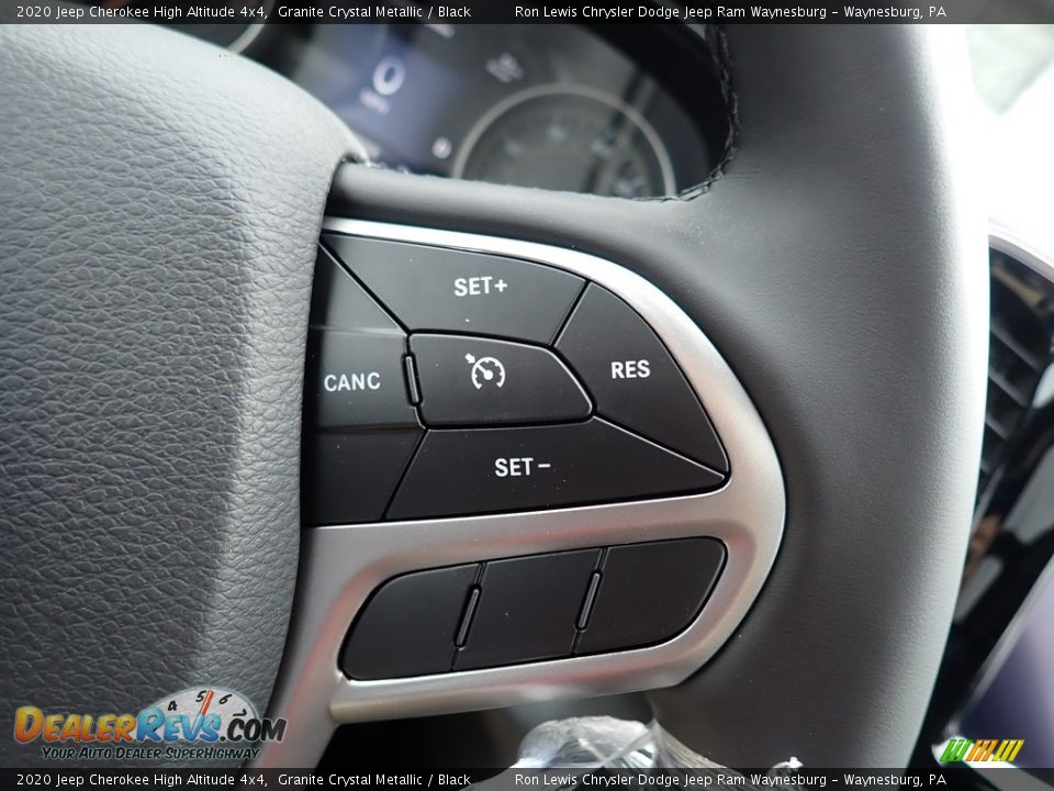 2020 Jeep Cherokee High Altitude 4x4 Granite Crystal Metallic / Black Photo #18