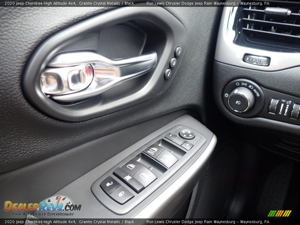 2020 Jeep Cherokee High Altitude 4x4 Granite Crystal Metallic / Black Photo #20