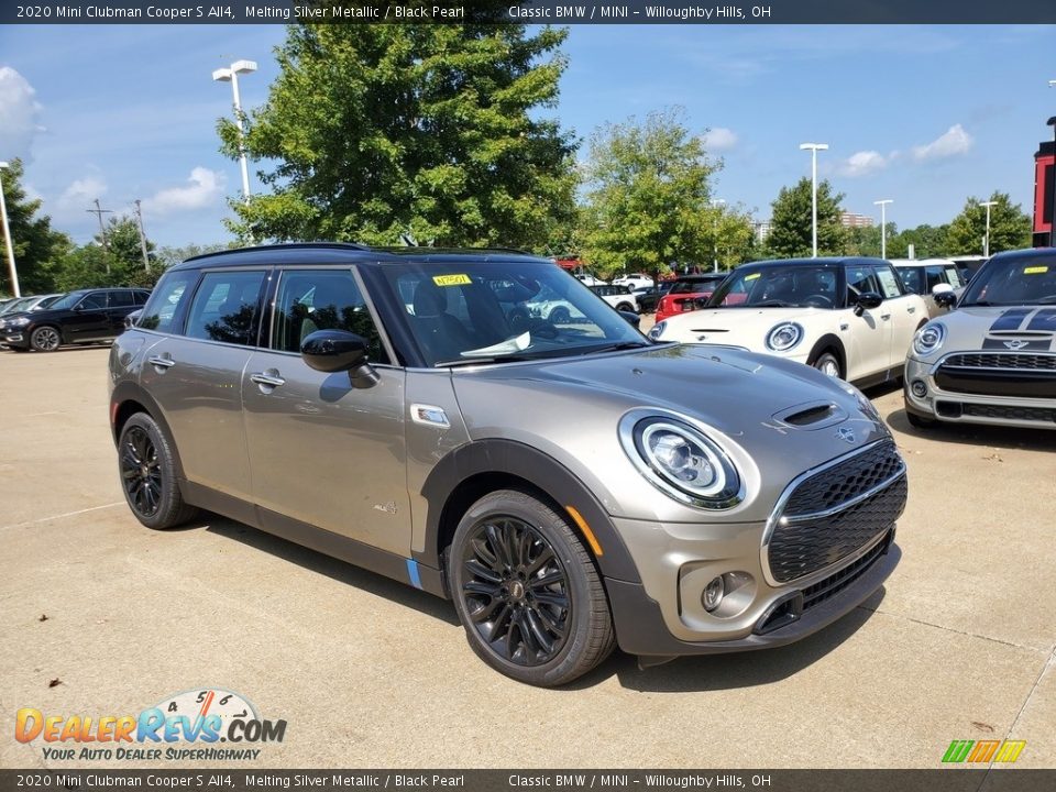 2020 Mini Clubman Cooper S All4 Melting Silver Metallic / Black Pearl Photo #1