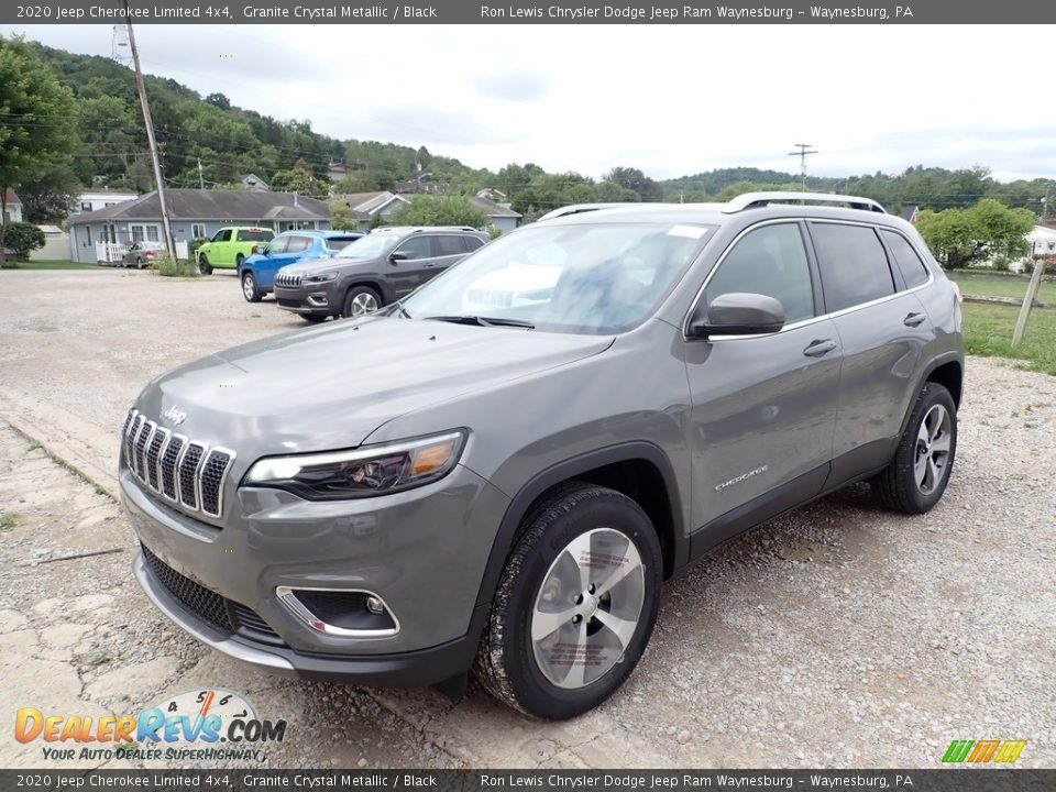 2020 Jeep Cherokee Limited 4x4 Granite Crystal Metallic / Black Photo #1