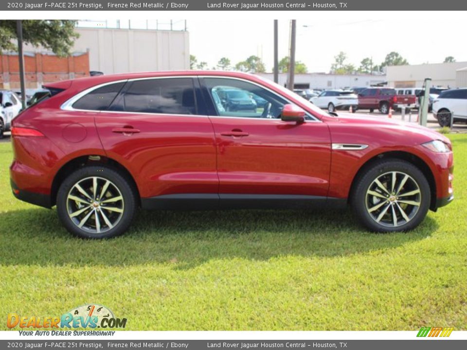 2020 Jaguar F-PACE 25t Prestige Firenze Red Metallic / Ebony Photo #4