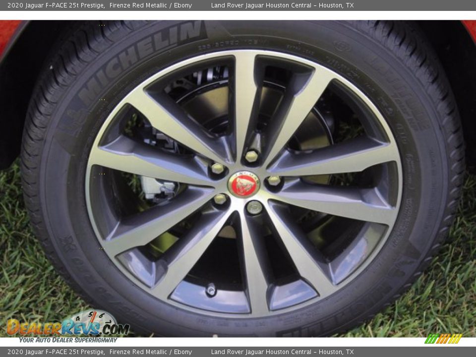 2020 Jaguar F-PACE 25t Prestige Firenze Red Metallic / Ebony Photo #5
