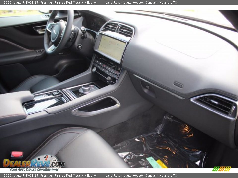 2020 Jaguar F-PACE 25t Prestige Firenze Red Metallic / Ebony Photo #9