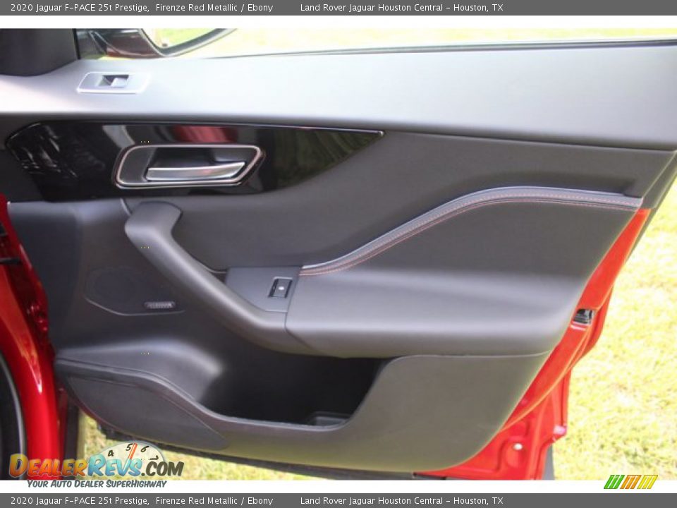 2020 Jaguar F-PACE 25t Prestige Firenze Red Metallic / Ebony Photo #10