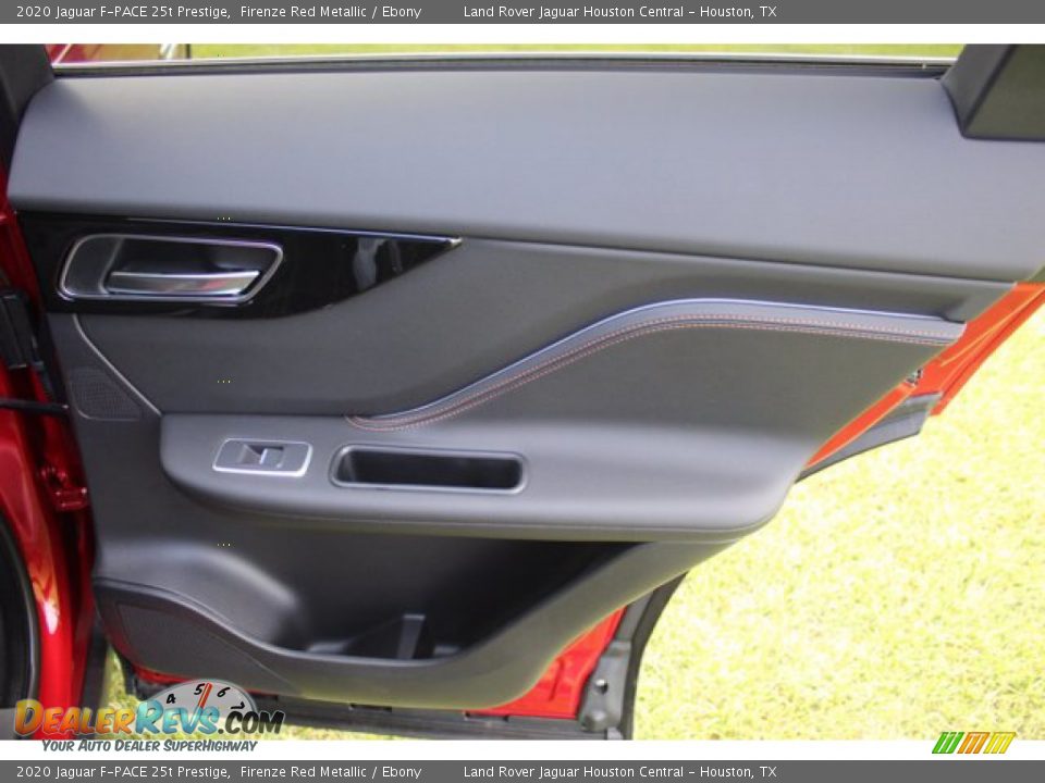 2020 Jaguar F-PACE 25t Prestige Firenze Red Metallic / Ebony Photo #12