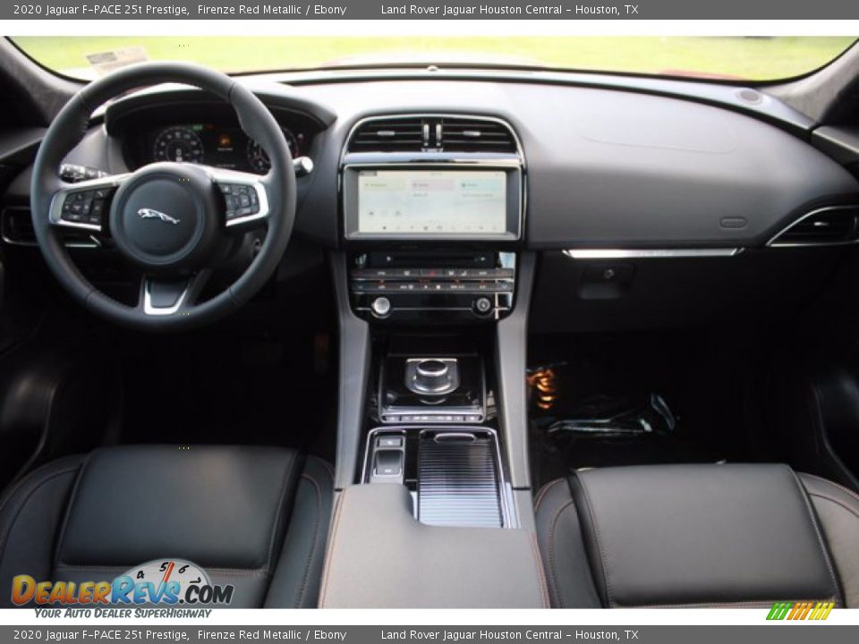 2020 Jaguar F-PACE 25t Prestige Firenze Red Metallic / Ebony Photo #13