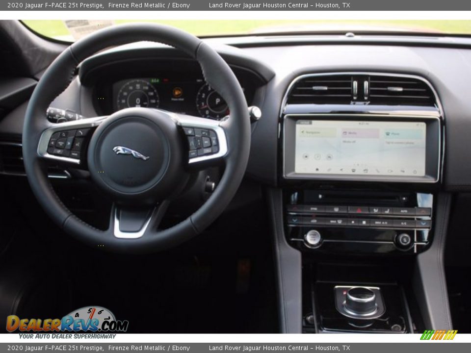2020 Jaguar F-PACE 25t Prestige Firenze Red Metallic / Ebony Photo #14