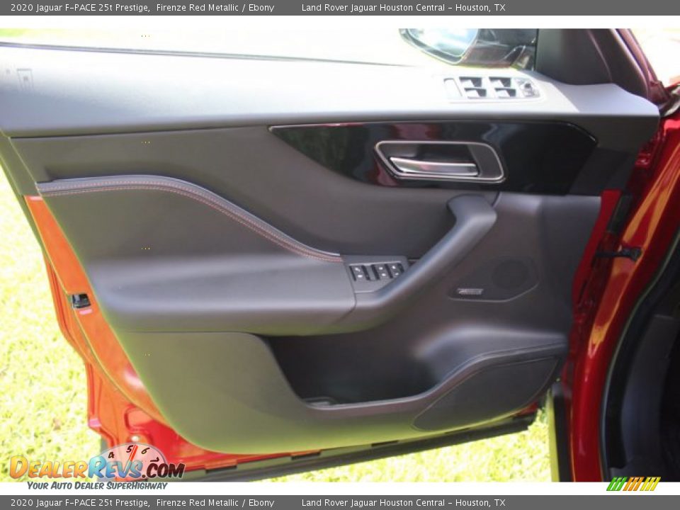 2020 Jaguar F-PACE 25t Prestige Firenze Red Metallic / Ebony Photo #18