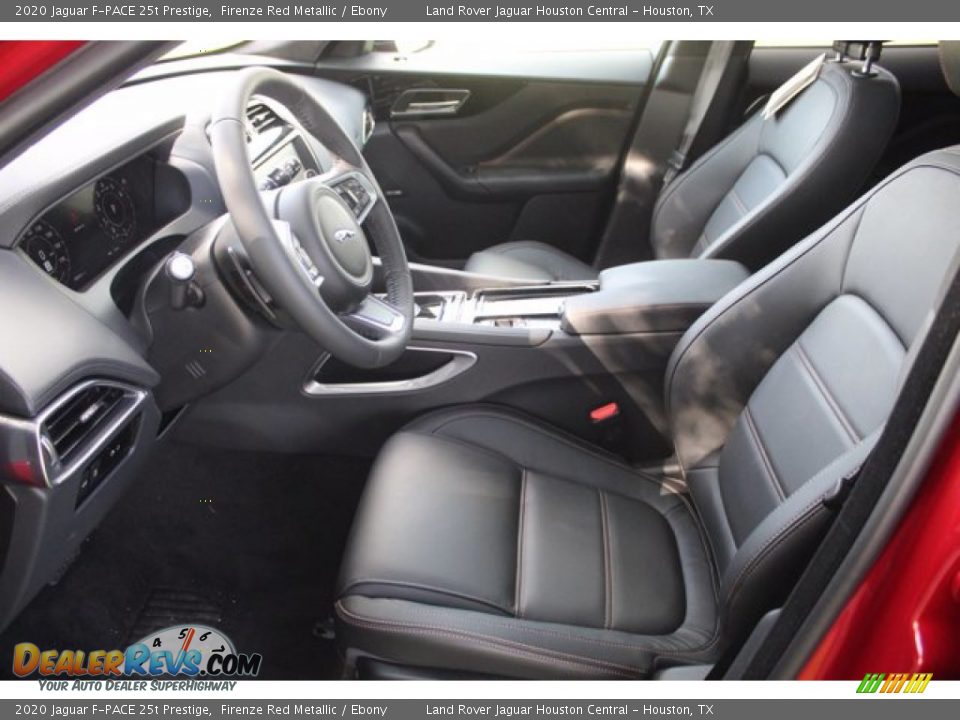 2020 Jaguar F-PACE 25t Prestige Firenze Red Metallic / Ebony Photo #21
