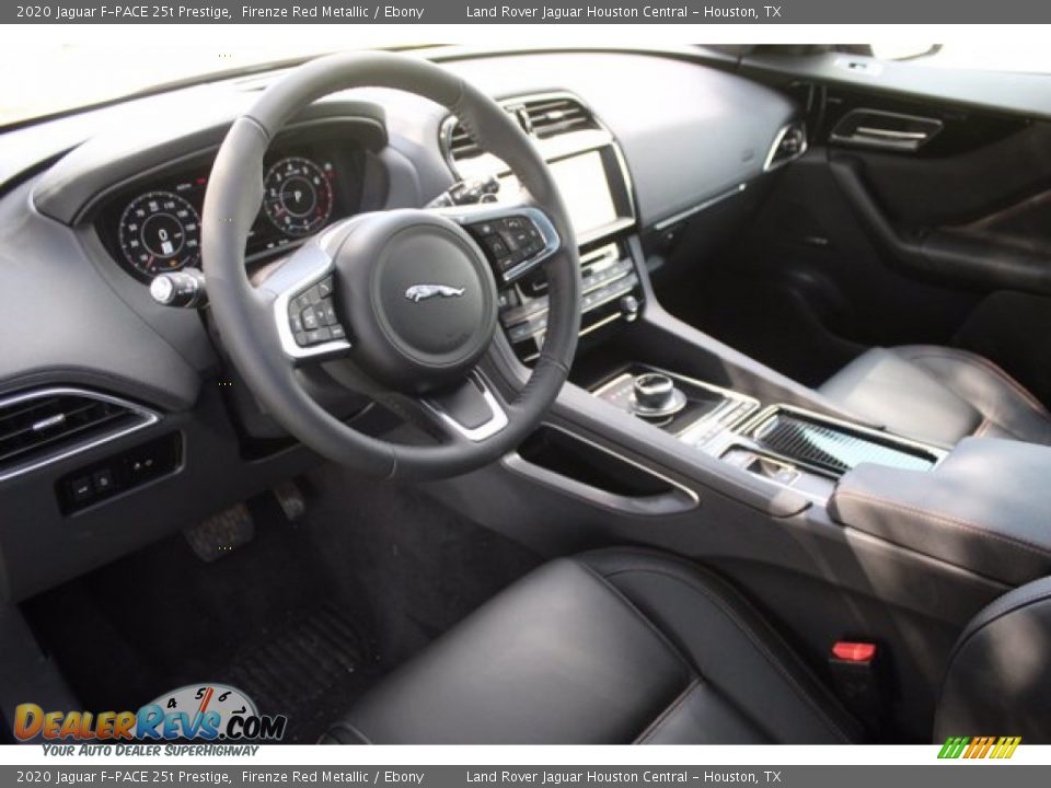 2020 Jaguar F-PACE 25t Prestige Firenze Red Metallic / Ebony Photo #22