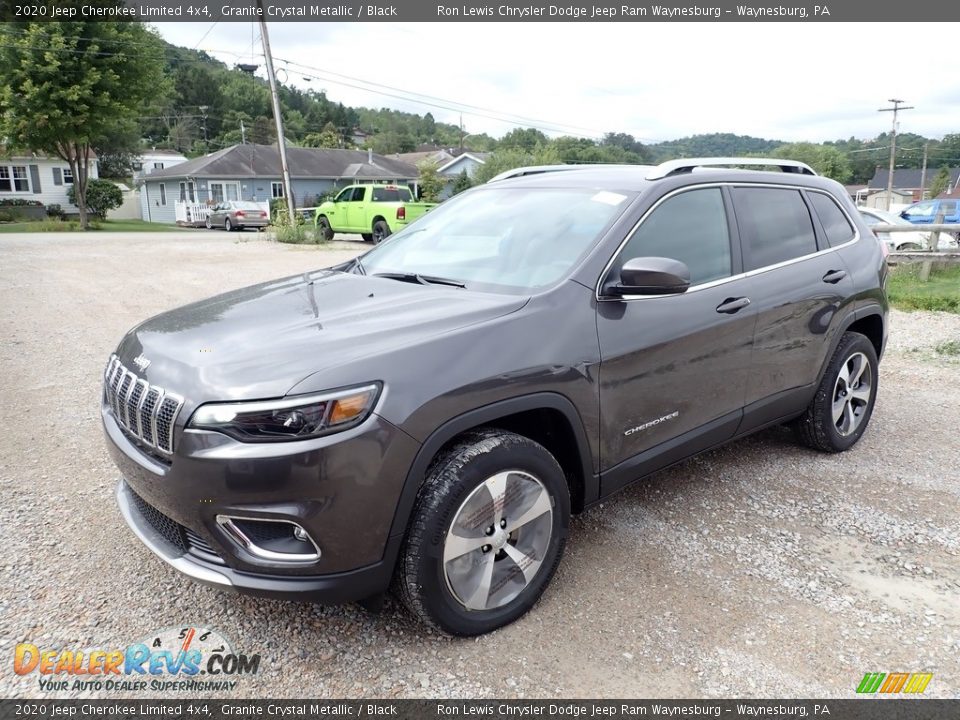 2020 Jeep Cherokee Limited 4x4 Granite Crystal Metallic / Black Photo #1