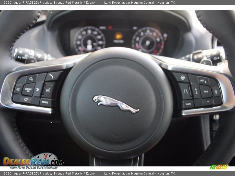 2020 Jaguar F-PACE 25t Prestige Firenze Red Metallic / Ebony Photo #23