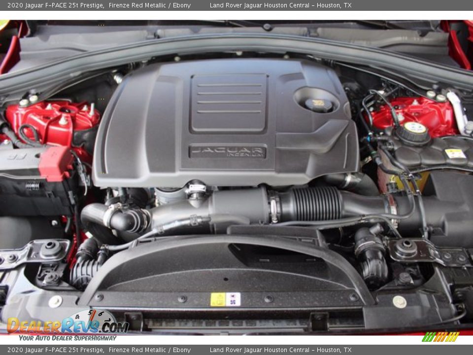 2020 Jaguar F-PACE 25t Prestige Firenze Red Metallic / Ebony Photo #31