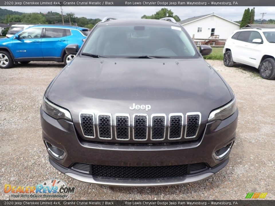 2020 Jeep Cherokee Limited 4x4 Granite Crystal Metallic / Black Photo #8