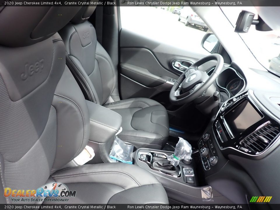 2020 Jeep Cherokee Limited 4x4 Granite Crystal Metallic / Black Photo #9