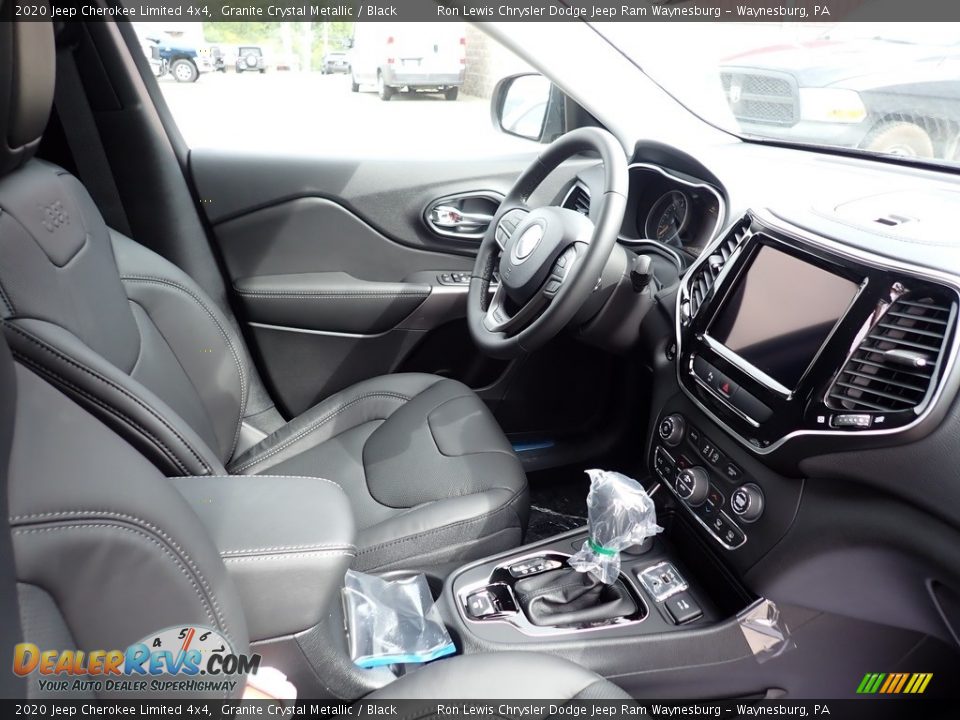 2020 Jeep Cherokee Limited 4x4 Granite Crystal Metallic / Black Photo #10