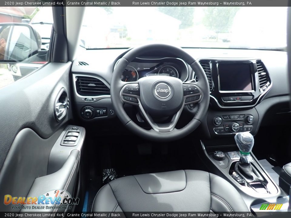 2020 Jeep Cherokee Limited 4x4 Granite Crystal Metallic / Black Photo #12