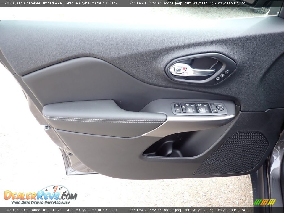 2020 Jeep Cherokee Limited 4x4 Granite Crystal Metallic / Black Photo #13