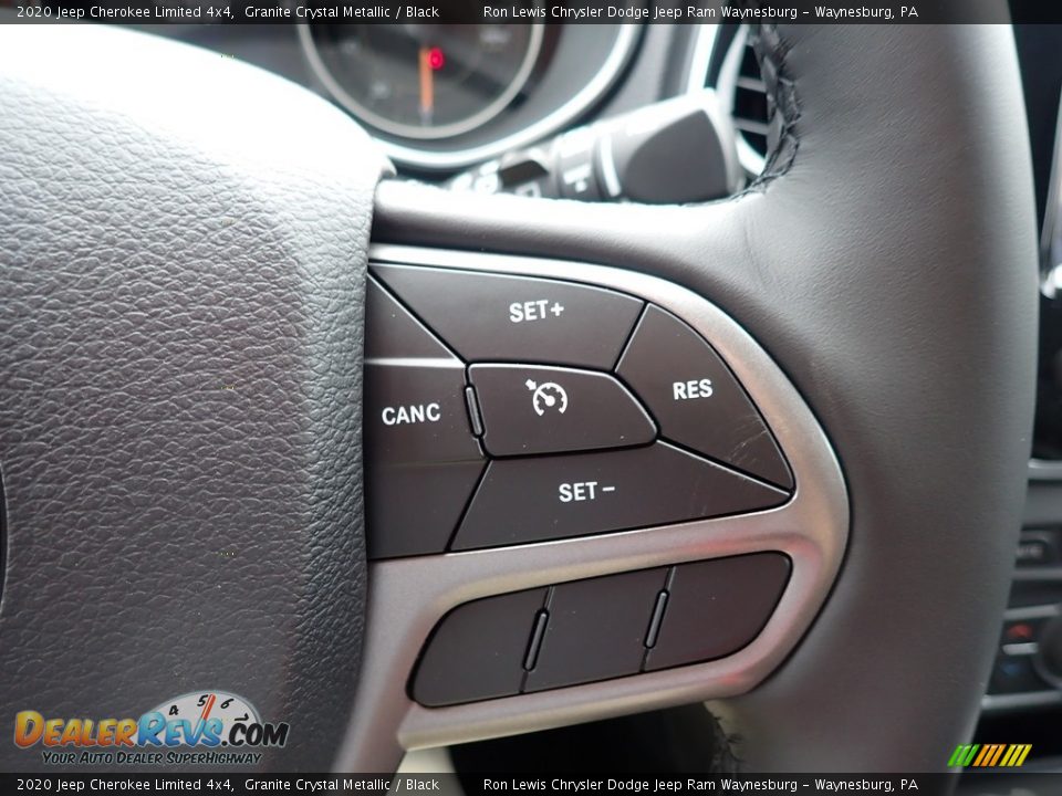 2020 Jeep Cherokee Limited 4x4 Granite Crystal Metallic / Black Photo #18