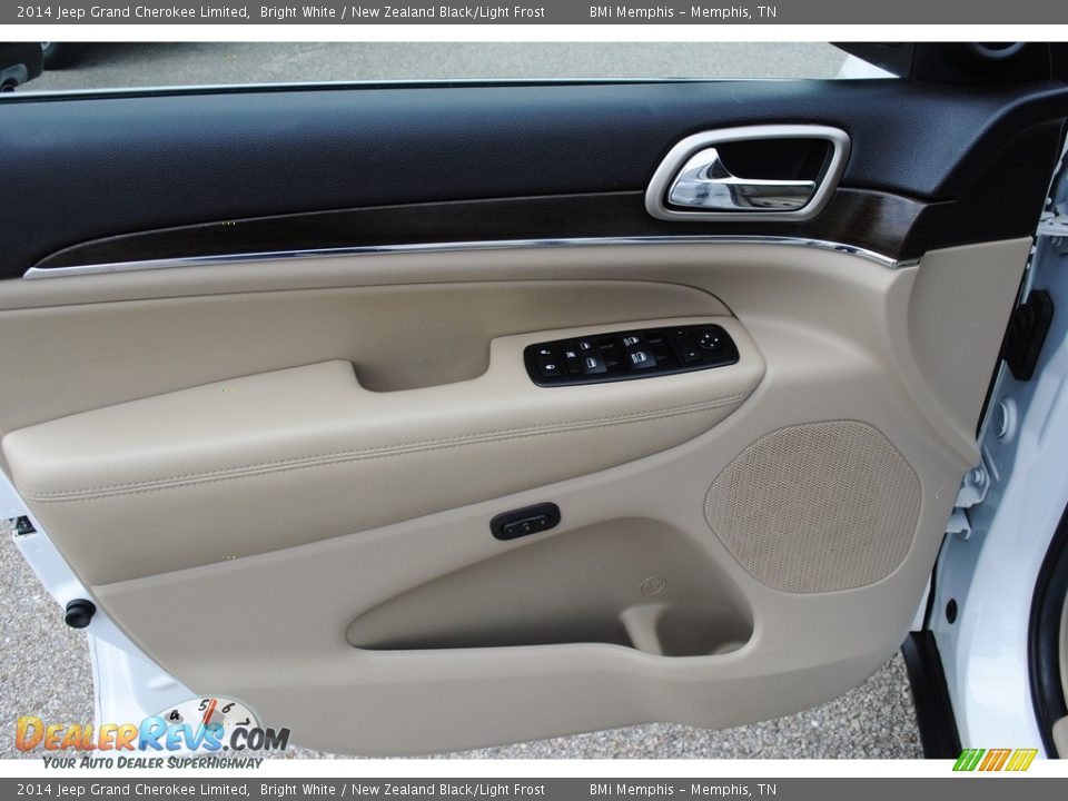 2014 Jeep Grand Cherokee Limited Bright White / New Zealand Black/Light Frost Photo #10