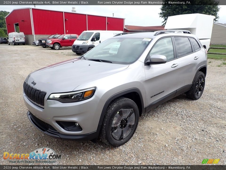 2020 Jeep Cherokee Altitude 4x4 Billet Silver Metallic / Black Photo #1