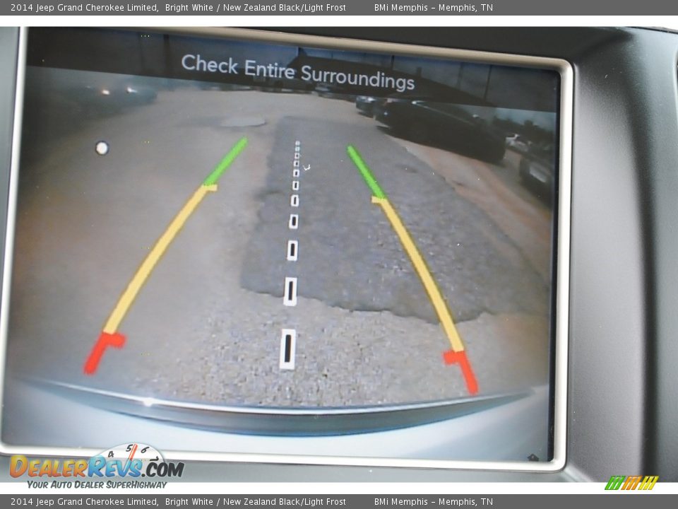 2014 Jeep Grand Cherokee Limited Bright White / New Zealand Black/Light Frost Photo #18