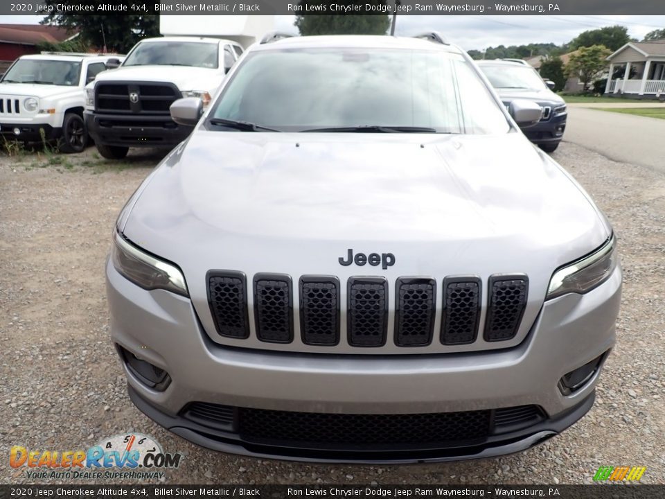 2020 Jeep Cherokee Altitude 4x4 Billet Silver Metallic / Black Photo #8