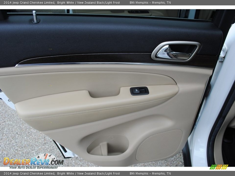 2014 Jeep Grand Cherokee Limited Bright White / New Zealand Black/Light Frost Photo #21