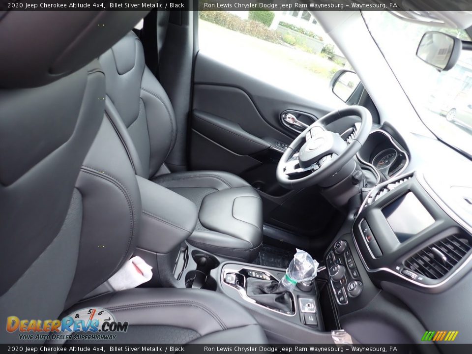 2020 Jeep Cherokee Altitude 4x4 Billet Silver Metallic / Black Photo #9