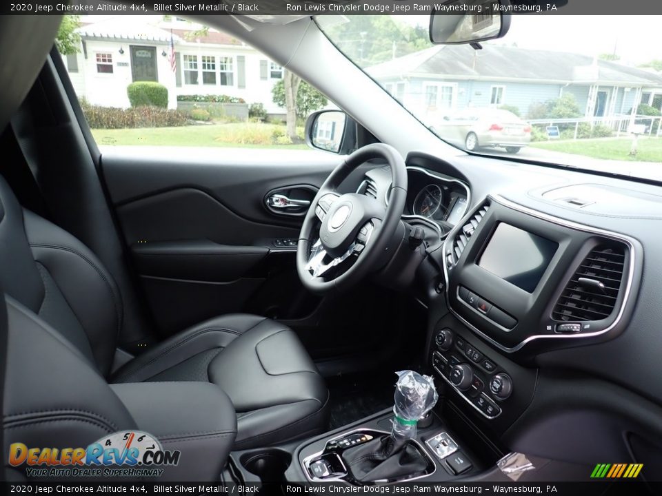 2020 Jeep Cherokee Altitude 4x4 Billet Silver Metallic / Black Photo #10