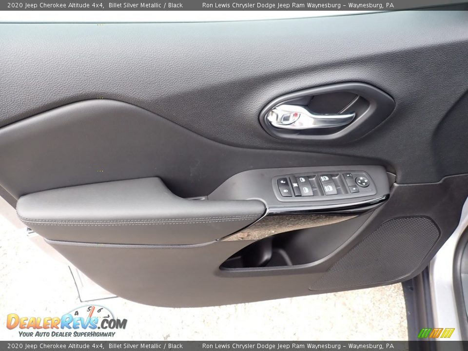 2020 Jeep Cherokee Altitude 4x4 Billet Silver Metallic / Black Photo #13