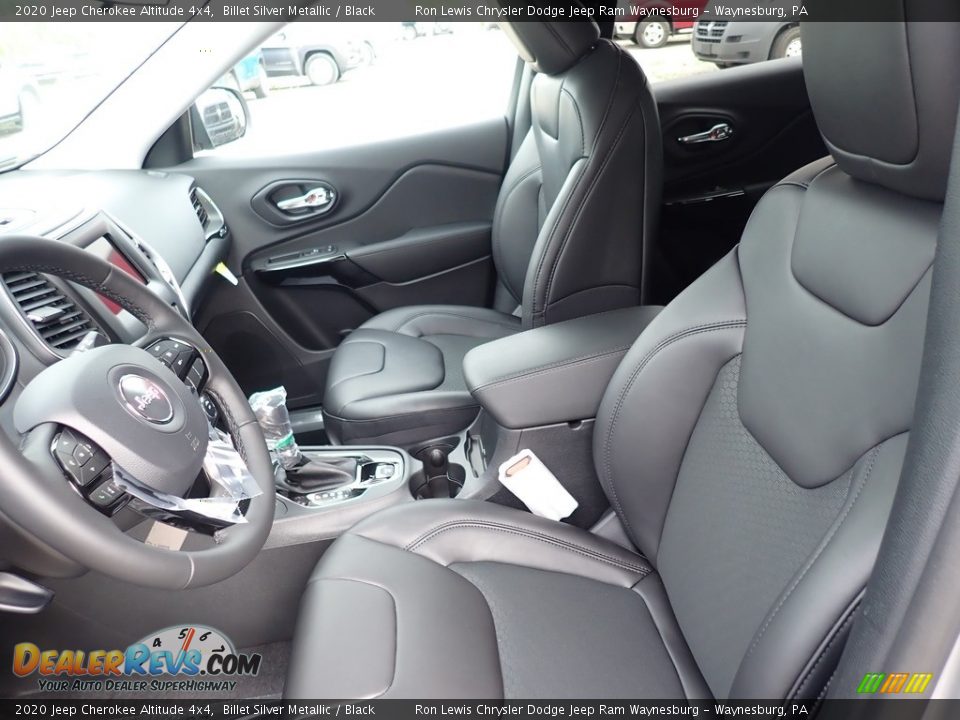 2020 Jeep Cherokee Altitude 4x4 Billet Silver Metallic / Black Photo #14