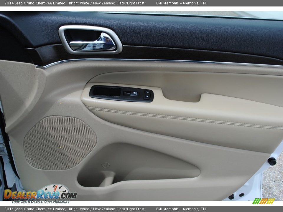 2014 Jeep Grand Cherokee Limited Bright White / New Zealand Black/Light Frost Photo #27