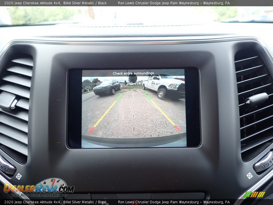 2020 Jeep Cherokee Altitude 4x4 Billet Silver Metallic / Black Photo #17