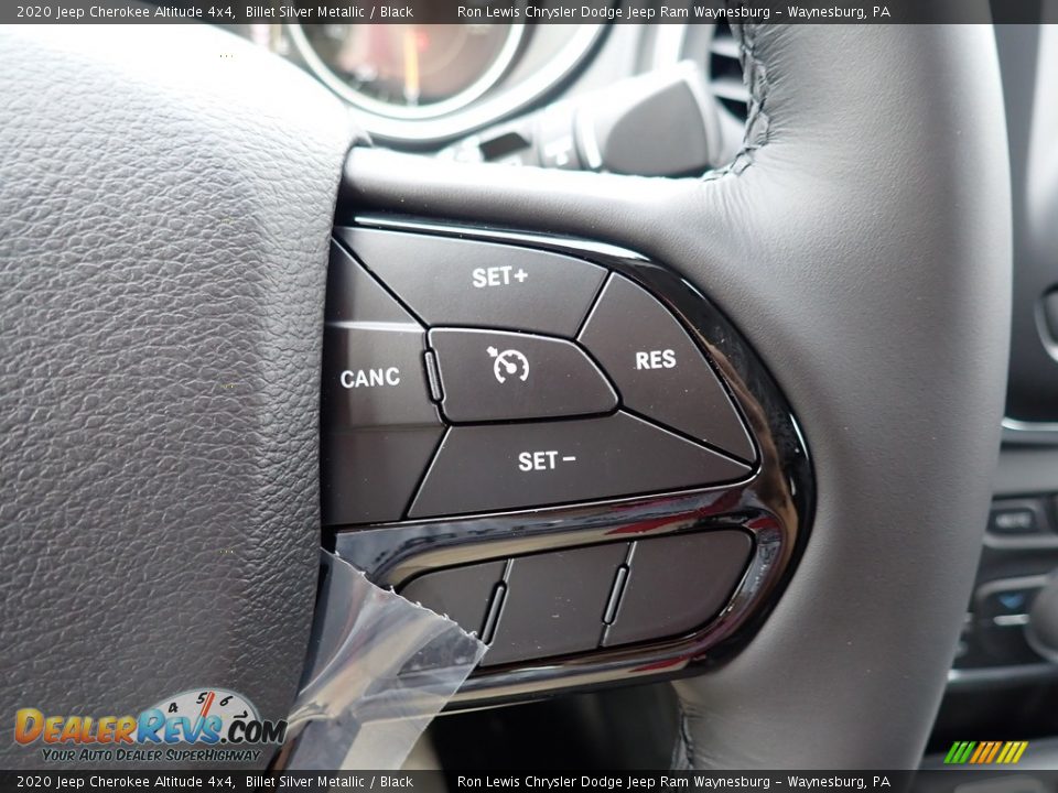 2020 Jeep Cherokee Altitude 4x4 Billet Silver Metallic / Black Photo #18
