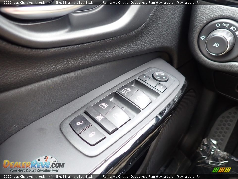 2020 Jeep Cherokee Altitude 4x4 Billet Silver Metallic / Black Photo #20
