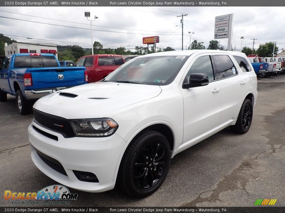 2020 Dodge Durango GT AWD White Knuckle / Black Photo #1