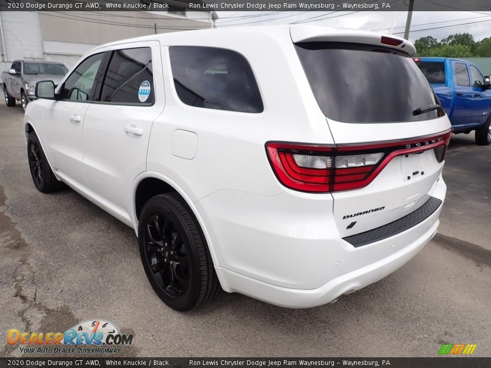 2020 Dodge Durango GT AWD White Knuckle / Black Photo #4