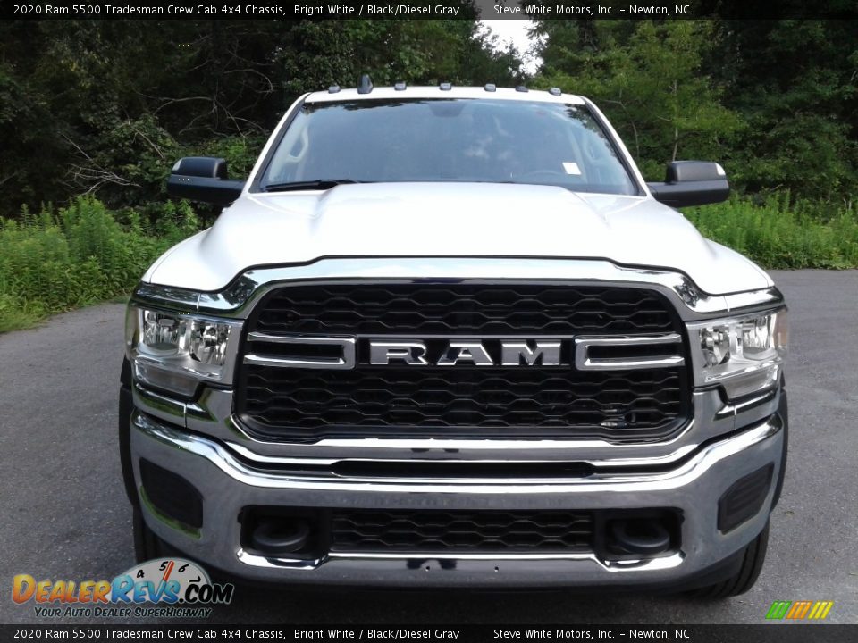 2020 Ram 5500 Tradesman Crew Cab 4x4 Chassis Bright White / Black/Diesel Gray Photo #3