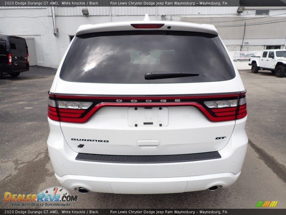 2020 Dodge Durango GT AWD White Knuckle / Black Photo #5