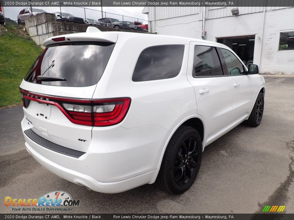 2020 Dodge Durango GT AWD White Knuckle / Black Photo #6