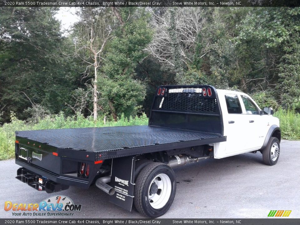 2020 Ram 5500 Tradesman Crew Cab 4x4 Chassis Bright White / Black/Diesel Gray Photo #6