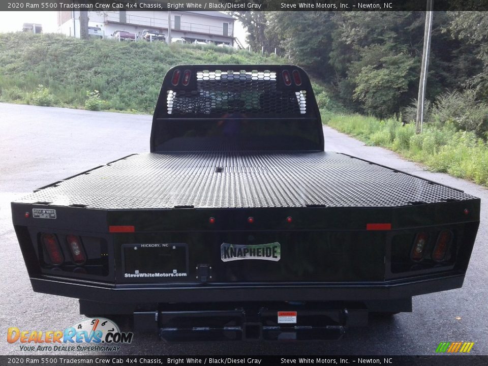 2020 Ram 5500 Tradesman Crew Cab 4x4 Chassis Bright White / Black/Diesel Gray Photo #7