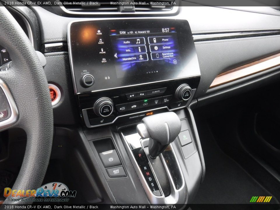 2018 Honda CR-V EX AWD Dark Olive Metallic / Black Photo #3